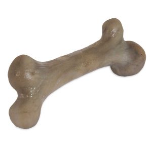 BarkBone Natural Instincts Bacon-Infused Dinosaur Nylon Dog Chew